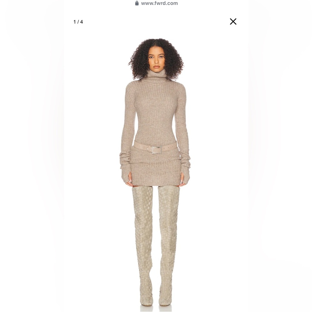 The Lauren Knit Mini Dress by Helsa